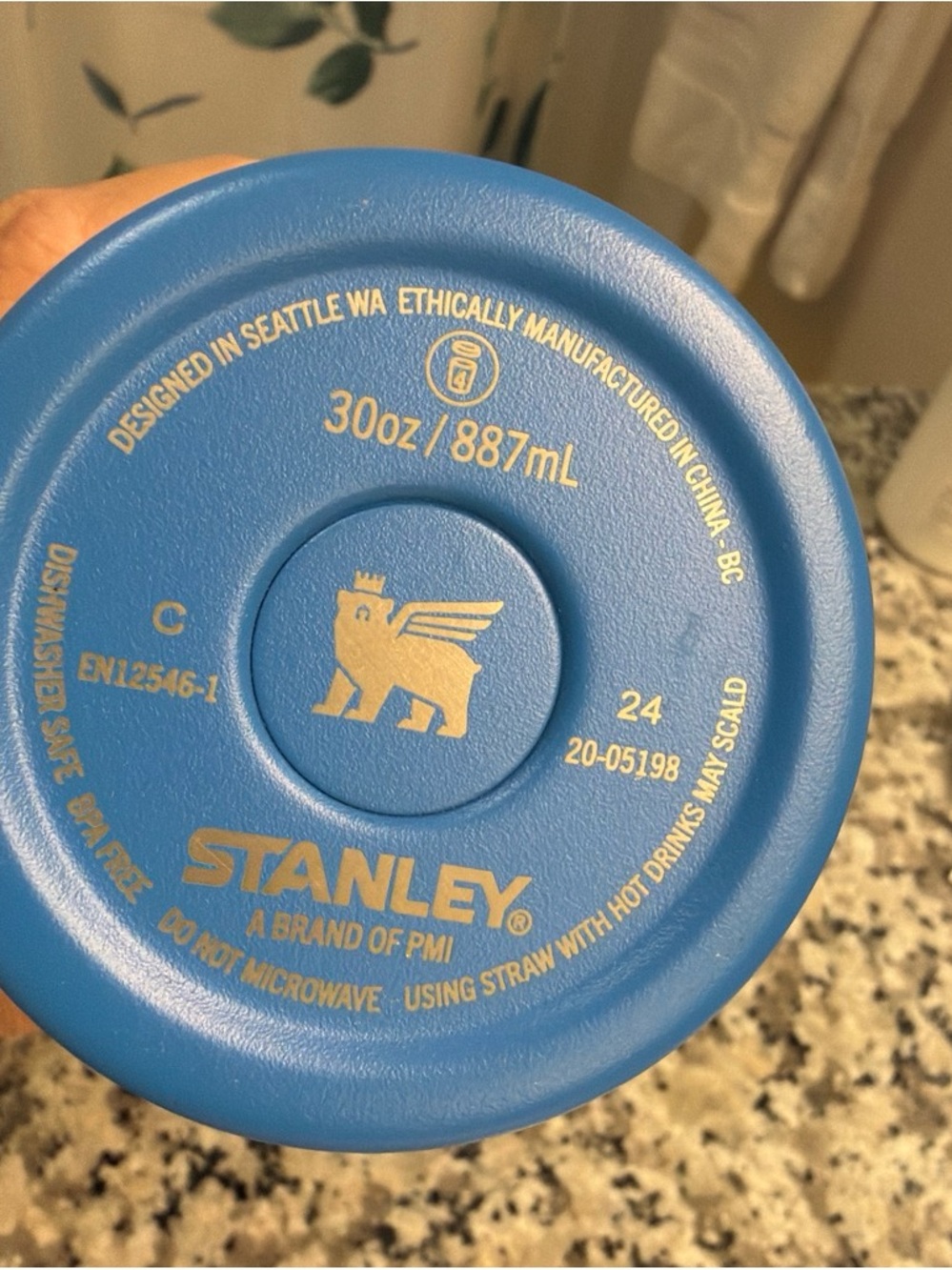 Stanley Blue Quencher ProTour Tumbler with Flip Straw - Picture 5 of 5